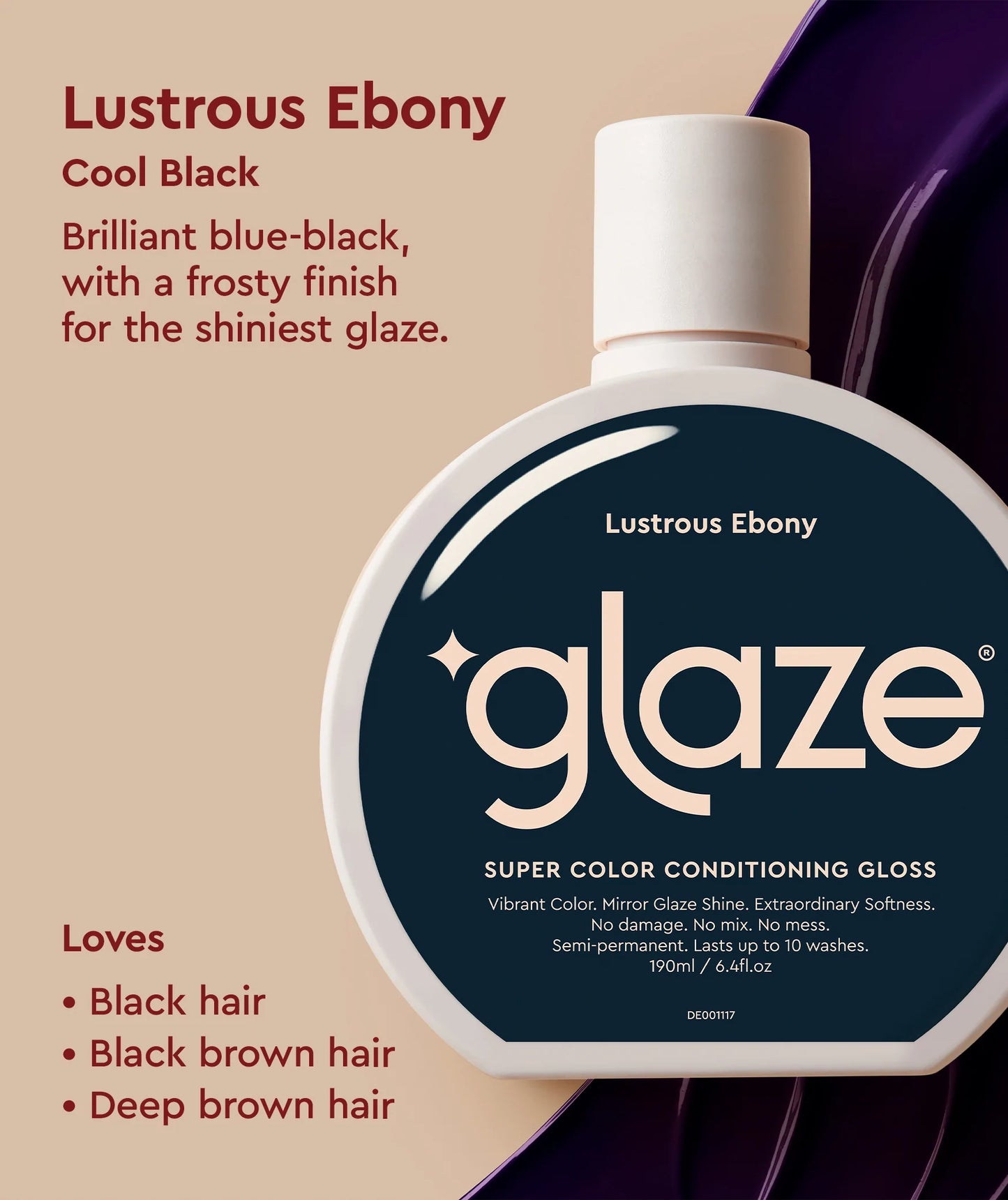 Supergloss--Lustrous Ebony