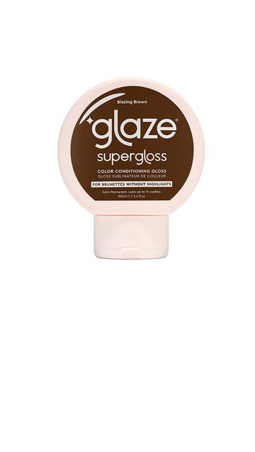 glaze supergloss blazing brown 190ml