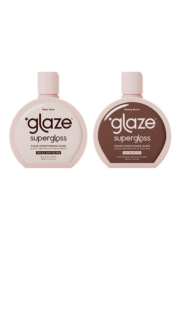 supergloss bundle--sheer glow & blazing brown